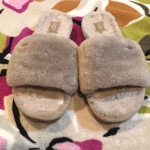 Two pair of Ugg slippers